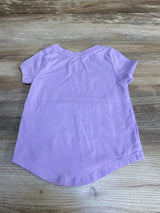 Cat & Jack Short Sleeve Shirt Purple sz 18m