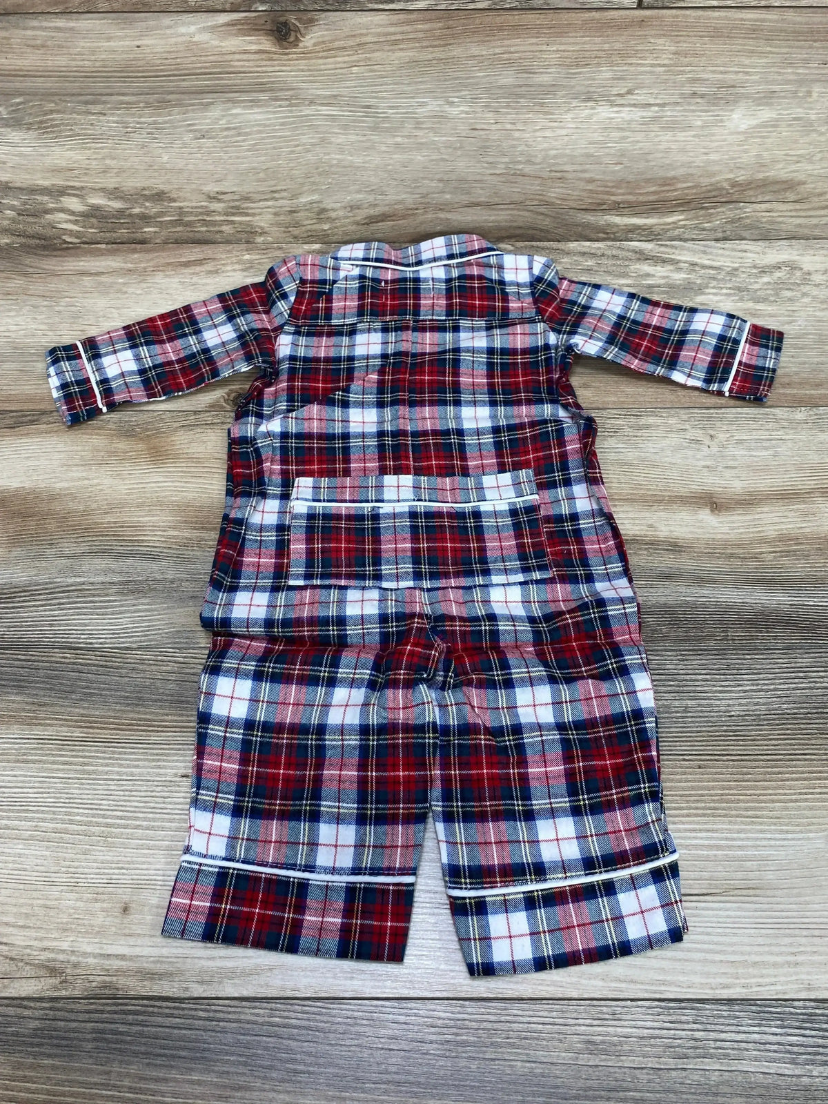 NEW Petite Plume Festive Balmoral Tartan Romper sz 3-6m - Me n Mommy To Be