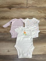 NEW Just One You 3pk Bodysuits White sz 3m