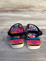 Havaianas Floral Flip Flops sz 6c