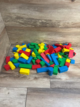 Melissa & Doug Wooden Building Blocks Set - 103 Blocks