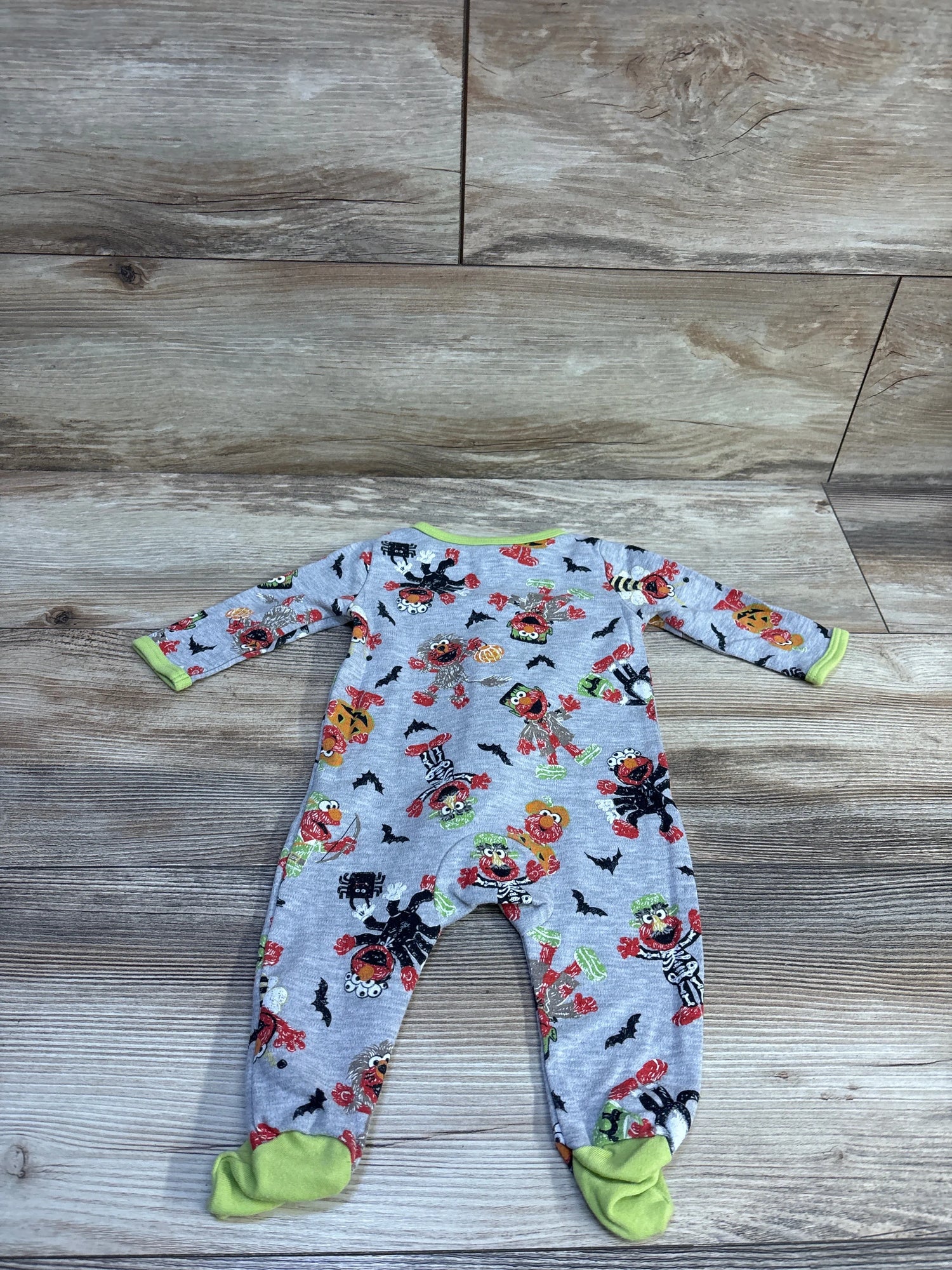 Sesame Street Halloween Sleeper Grey sz 0-3m