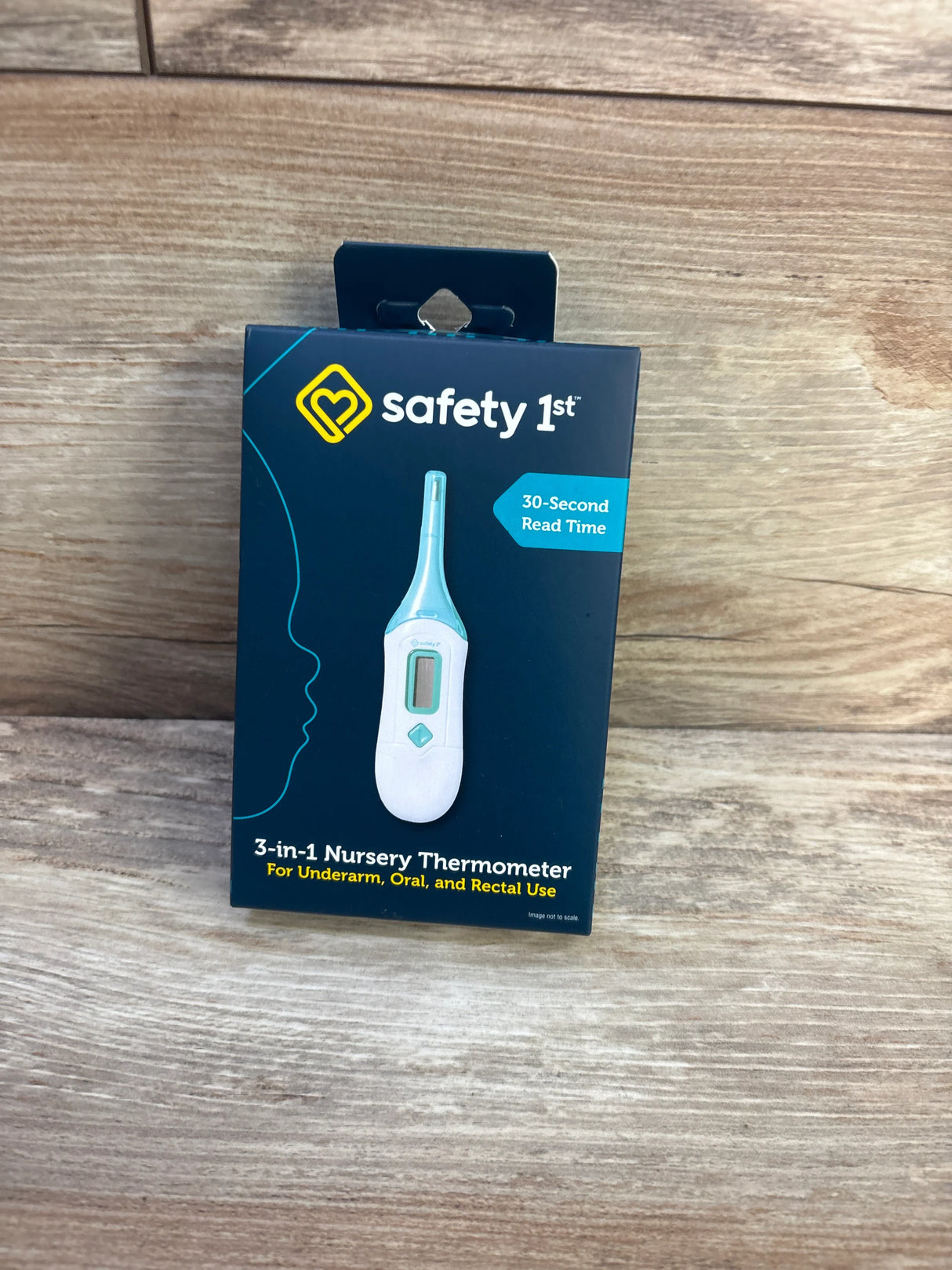 NEW Safety 1st 3-in-1 Nursery Thermometer