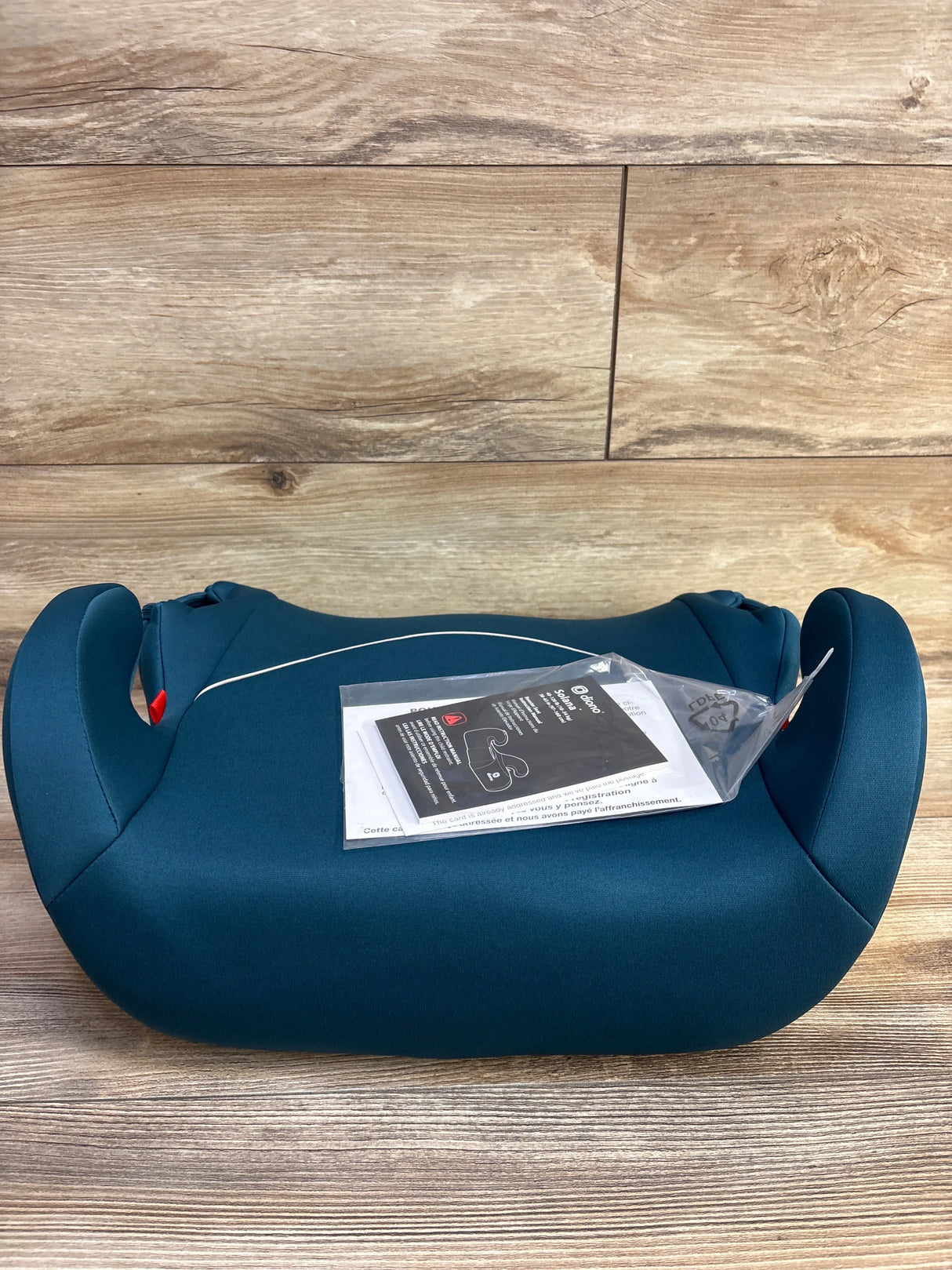 NEW Diono Solana Backless Booster Car Seat, Blue Razz Ice 40-120lbs