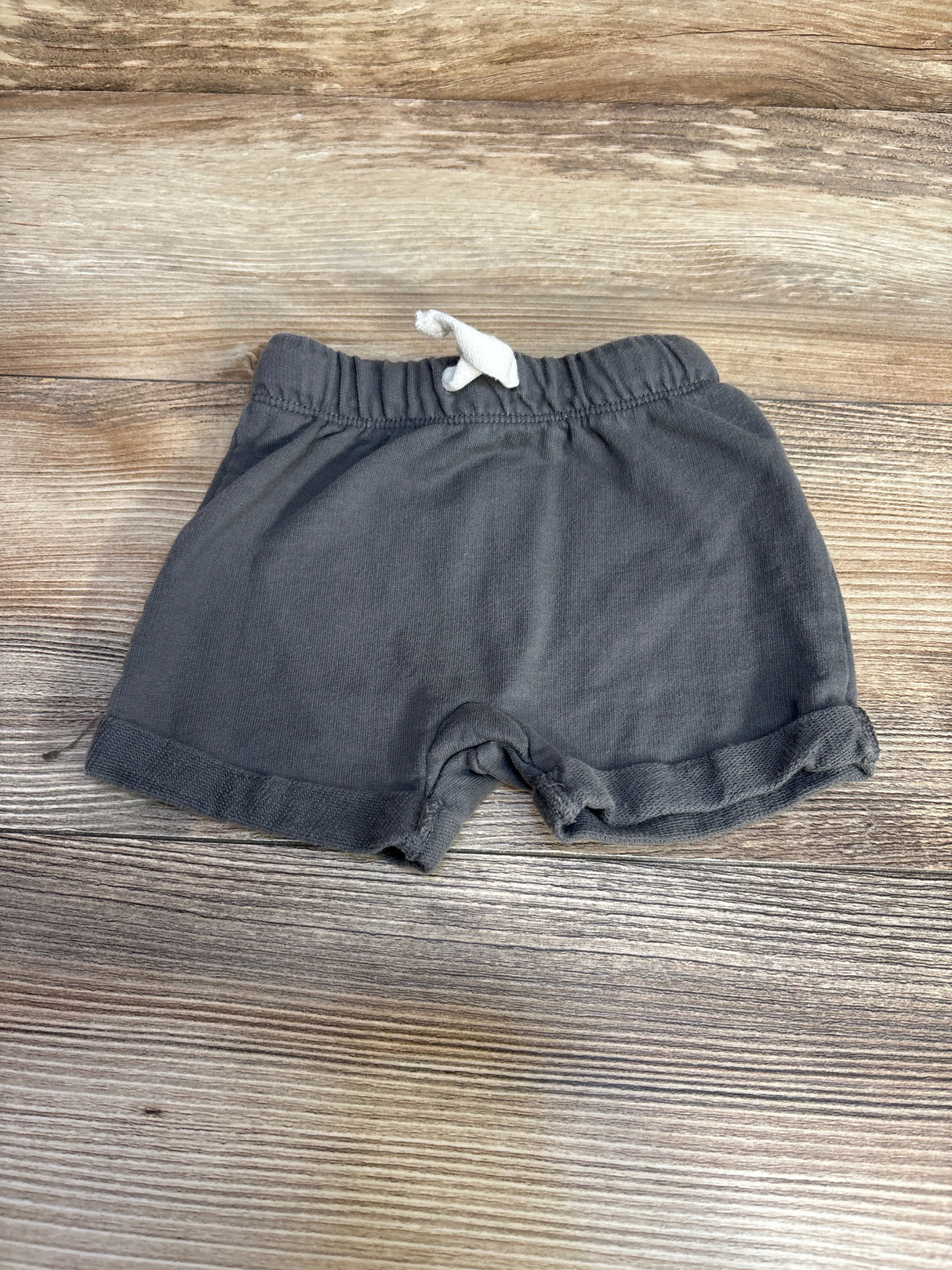 Little Co. Organic Drawstring Shorts Grey sz 6m - Me n Mommy To Be