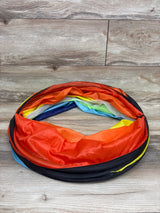 Moncoland Colorful Pop Up Crawl Tunnel with Mesh Windows - 5.5ft