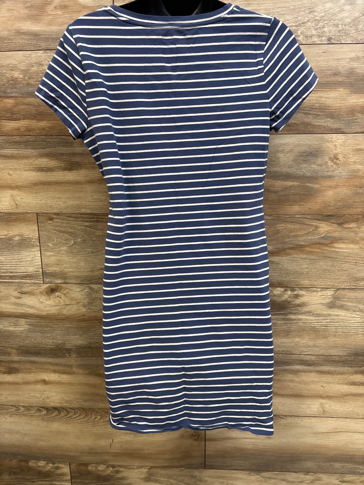 Sonoma Maternity Striped Dress Blue sz Large