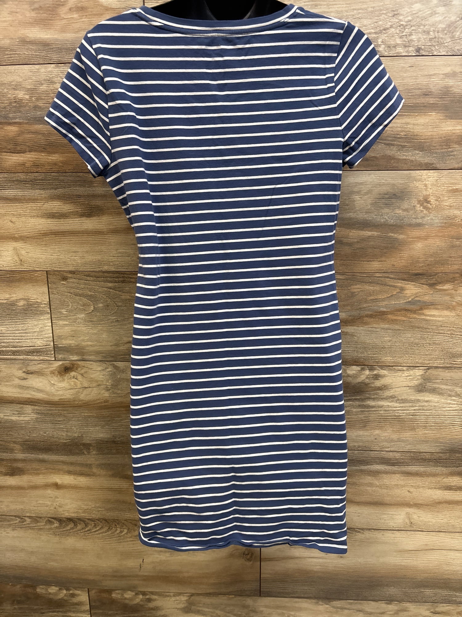 Sonoma Maternity Striped Dress Blue sz Large