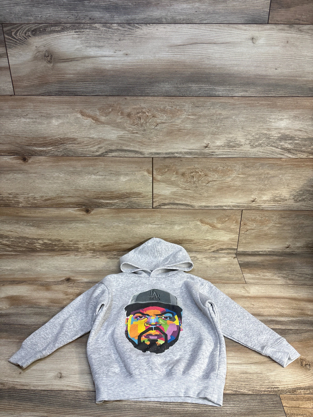 Cotton On Kids Ice Cube Graphic Pullover Sweatshirt Grey sz 4T