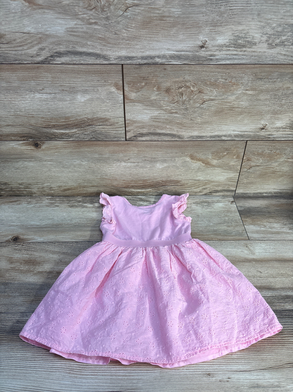 Lilt Eyelet Dress Pink sz 3T