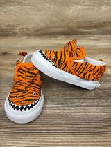 Vans Slip-On V Shark Orange Sneakers sz 5c
