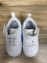Nike Court Borough Low 'White/Arctic Green' Sneakers sz 6c