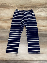 NEW Baby Gap Striped Navy Leggings sz 18-24m