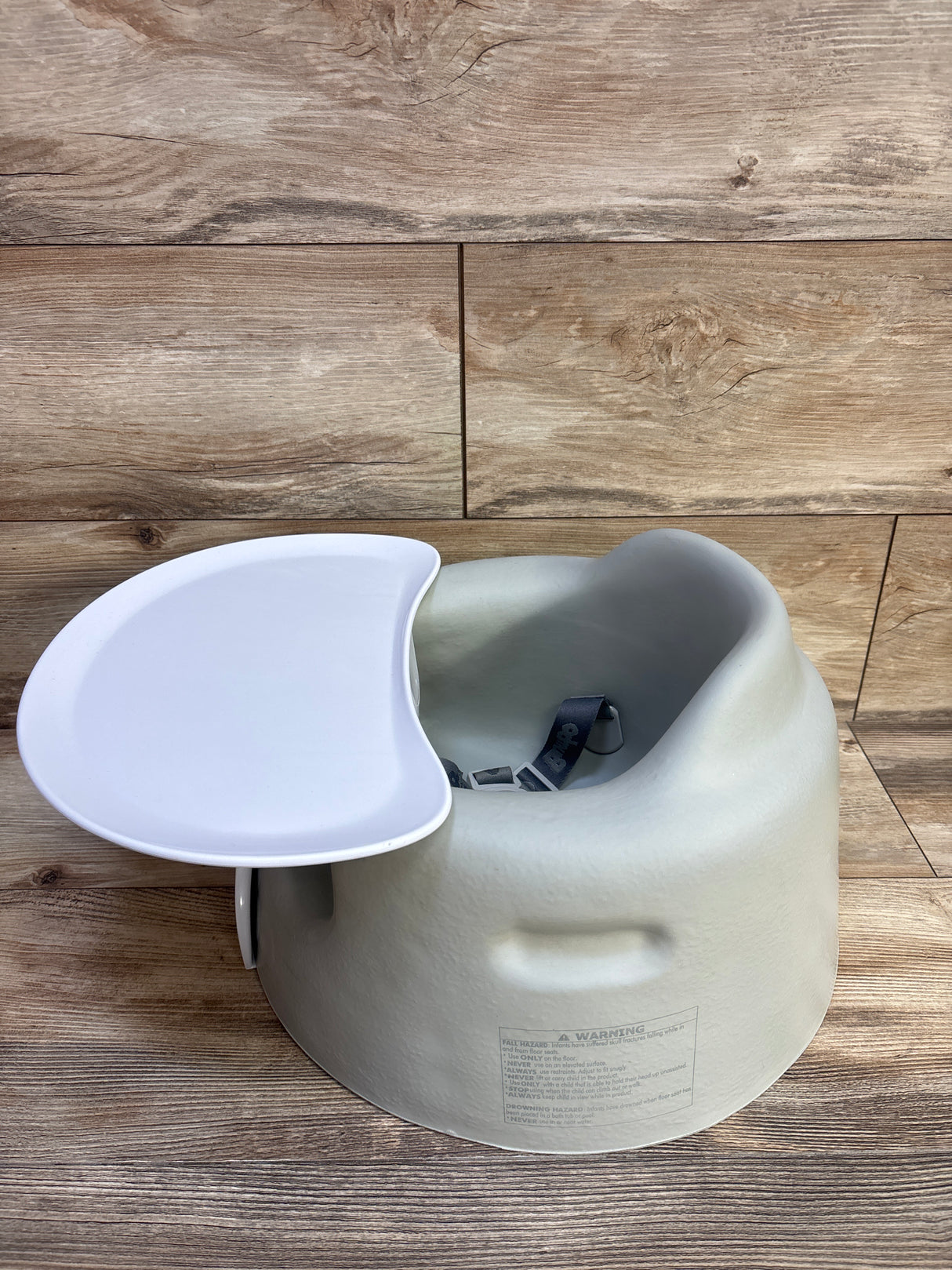 Bumbo Floor Seat w/ Tray, Grey