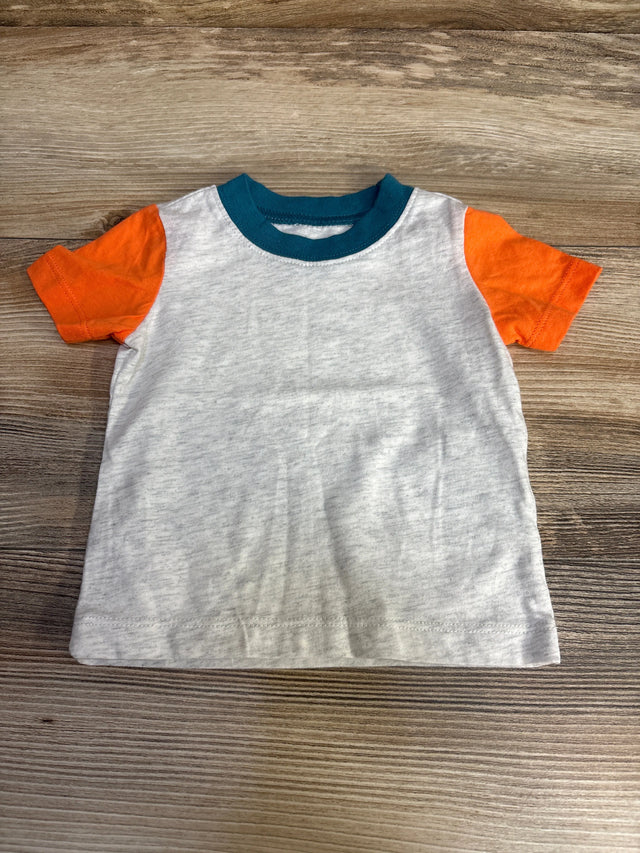 Carter's Short Sleeve Shirt Grey sz 3m - Me n Mommy To Be