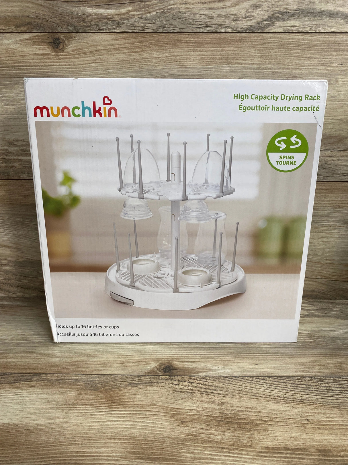 NEW Munchkin High Capacity Bottle Drying Rack