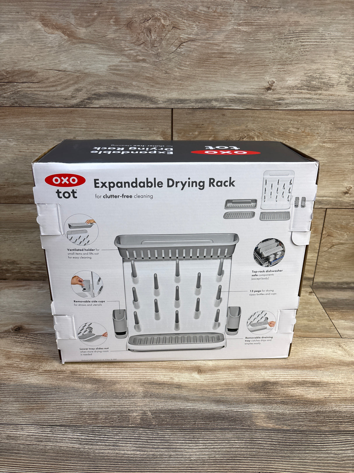 OXO Tot Expandable Baby Bottle Drying Rack