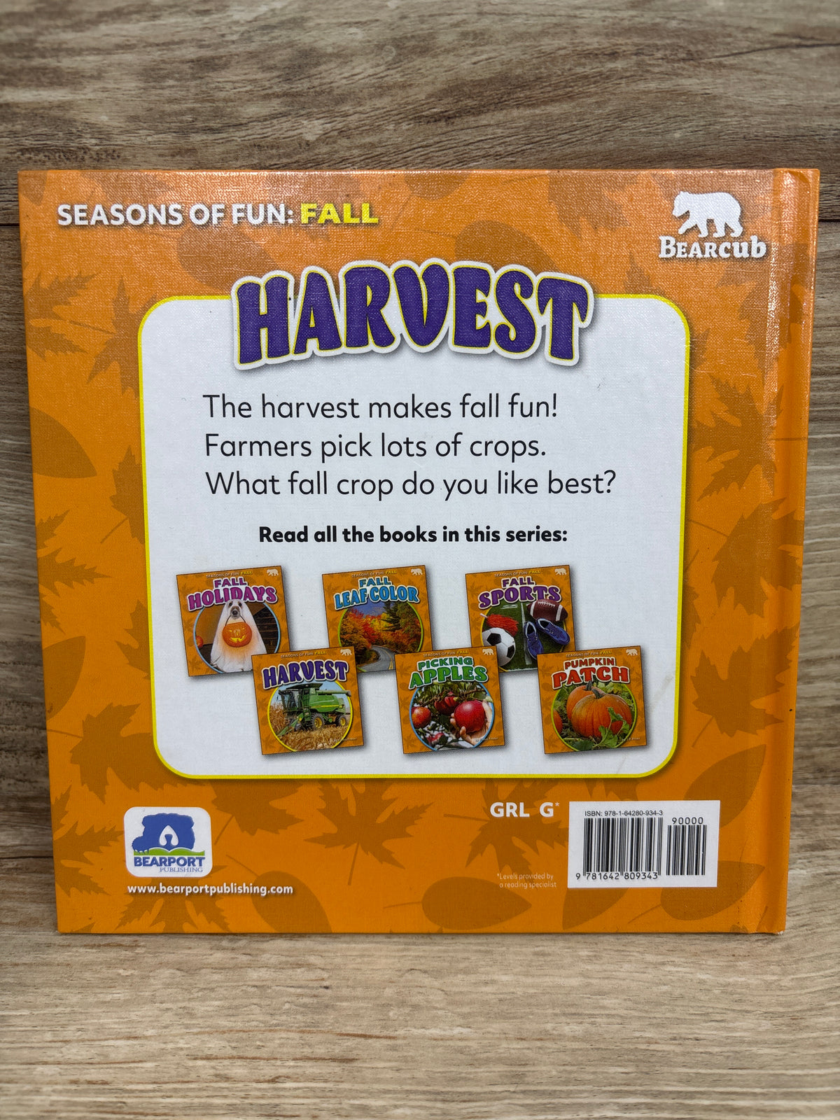 Seasons of Fun: Fall Harvest Hardcover Book