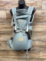 FRUITEAM 6-in-1 Baby Carrier with Hip Seat in Blue