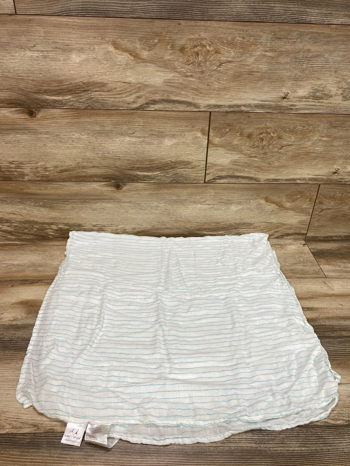 Aden + Anais Bamboo Swaddle Blanket Stripes White