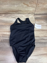 NEW Weissman Back-Cutout Leotard Black sz 4/5T