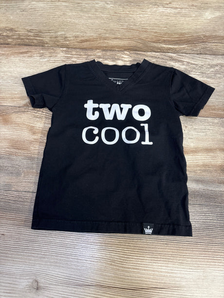 Littlest Prince Two Cool Shirt Black sz 2T - Me n Mommy To Be