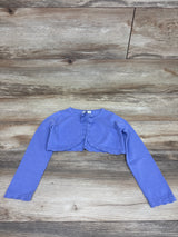 Janie & Jack Bow Cropped Cardigan Purple sz 4T