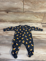 Old Navy Candy Corn Sleeper Grey sz 0-3m