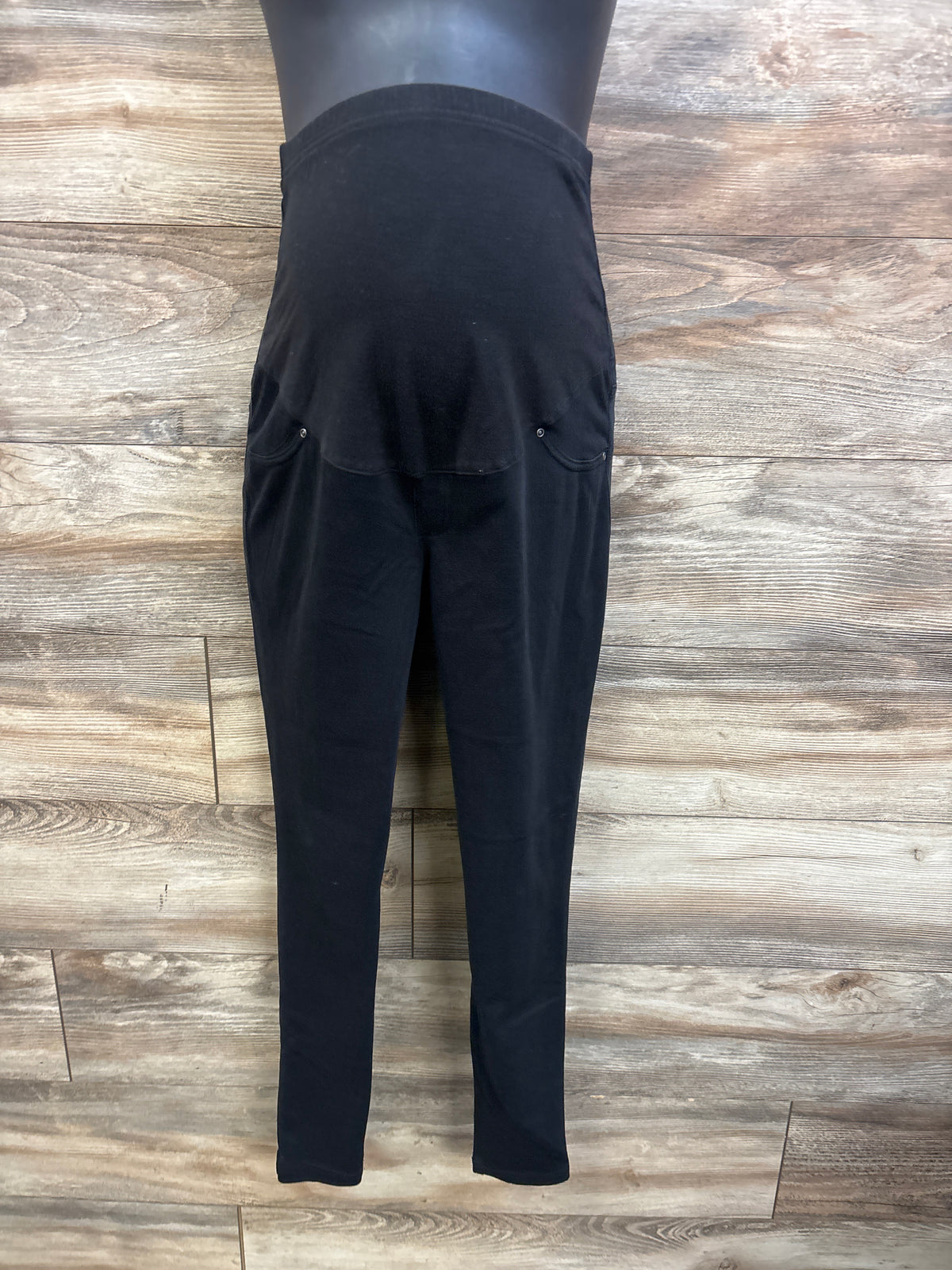 Time & Tru Maternity Full Panel Jeggings Black sz Medium (8-10)