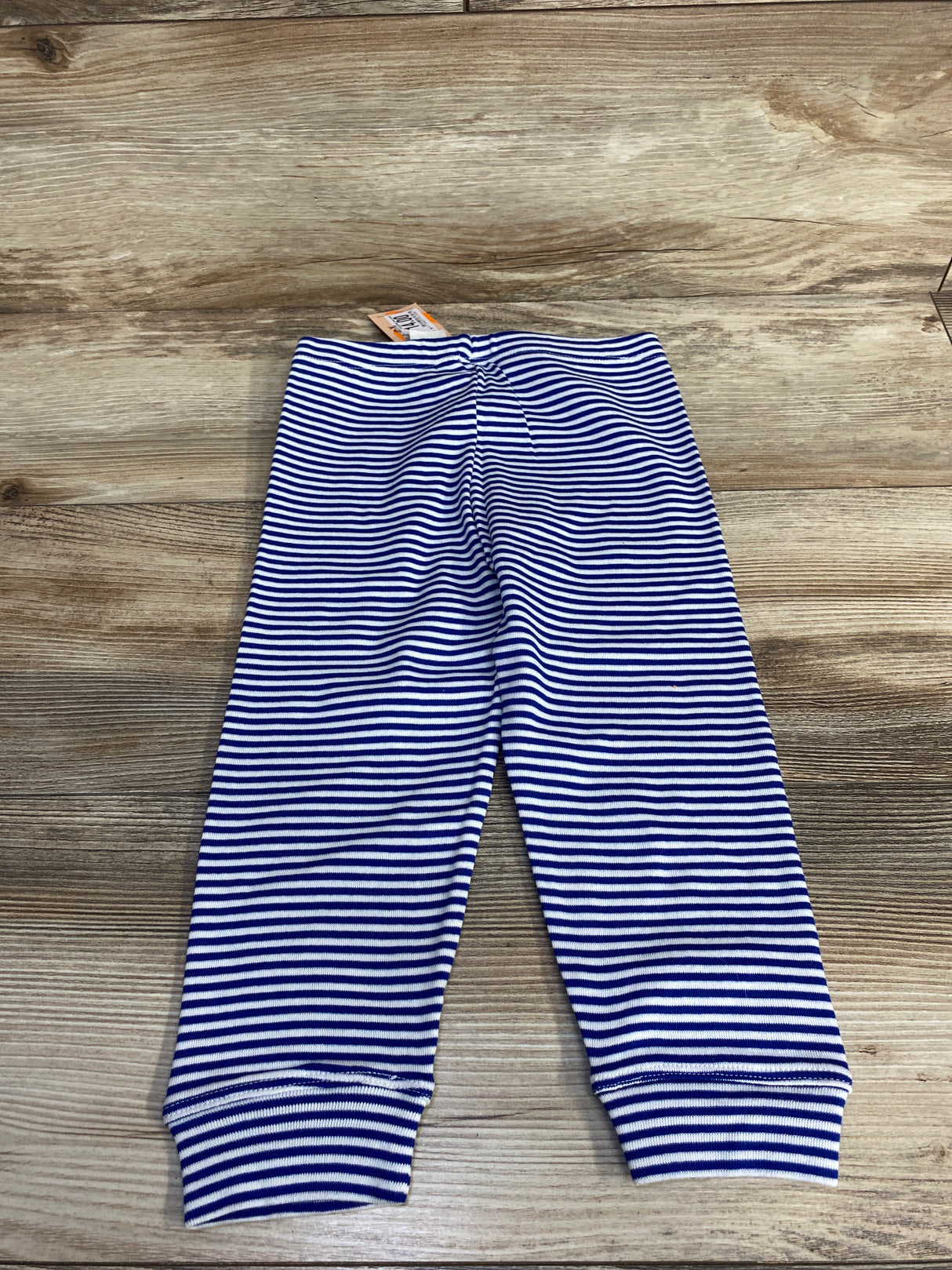 NEW Primary Striped Pull On Pants Blue sz 18-24m