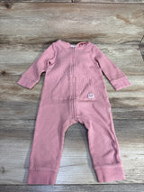Carter's Thermal Hooded Coverall Pink sz 9m