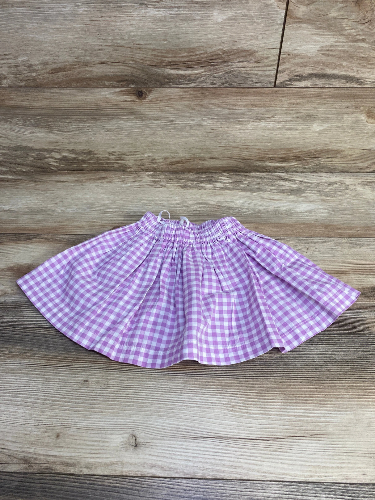 Littlemiss Gingham Skirt Purple sz 3T