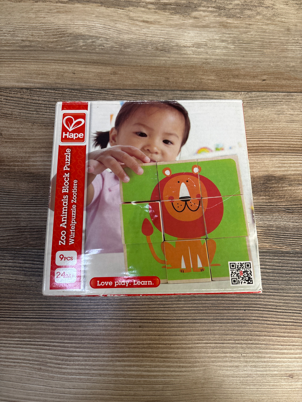 Hape Zoo Animals Block Puzzle