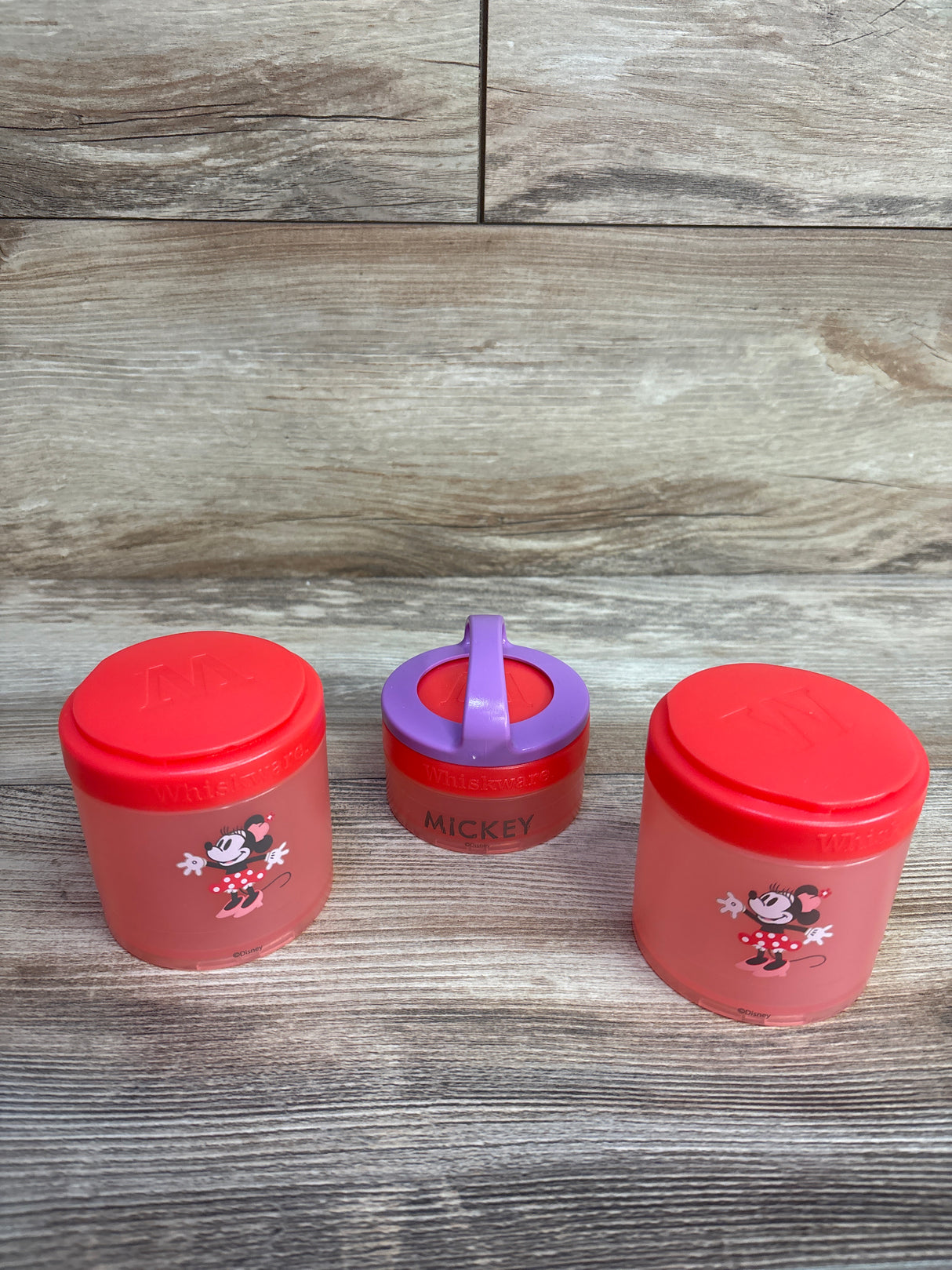 Whiskware Minnie Mouse Stackable Snack Pack Container