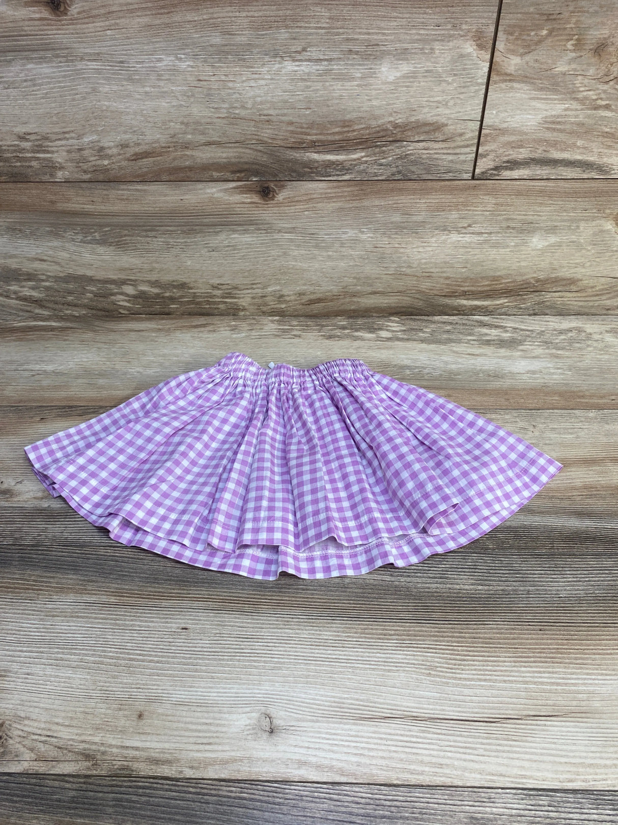 Littlemiss Gingham Skirt Purple sz 3T