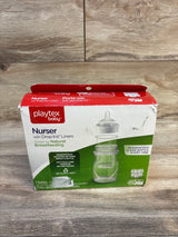 NEW Playtex Baby Nurser Bottles with Drop-Ins Liners - 3 Pack 4 oz