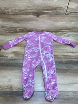 Under Armour Tie-Dye Sleeper Purple sz 6-9m