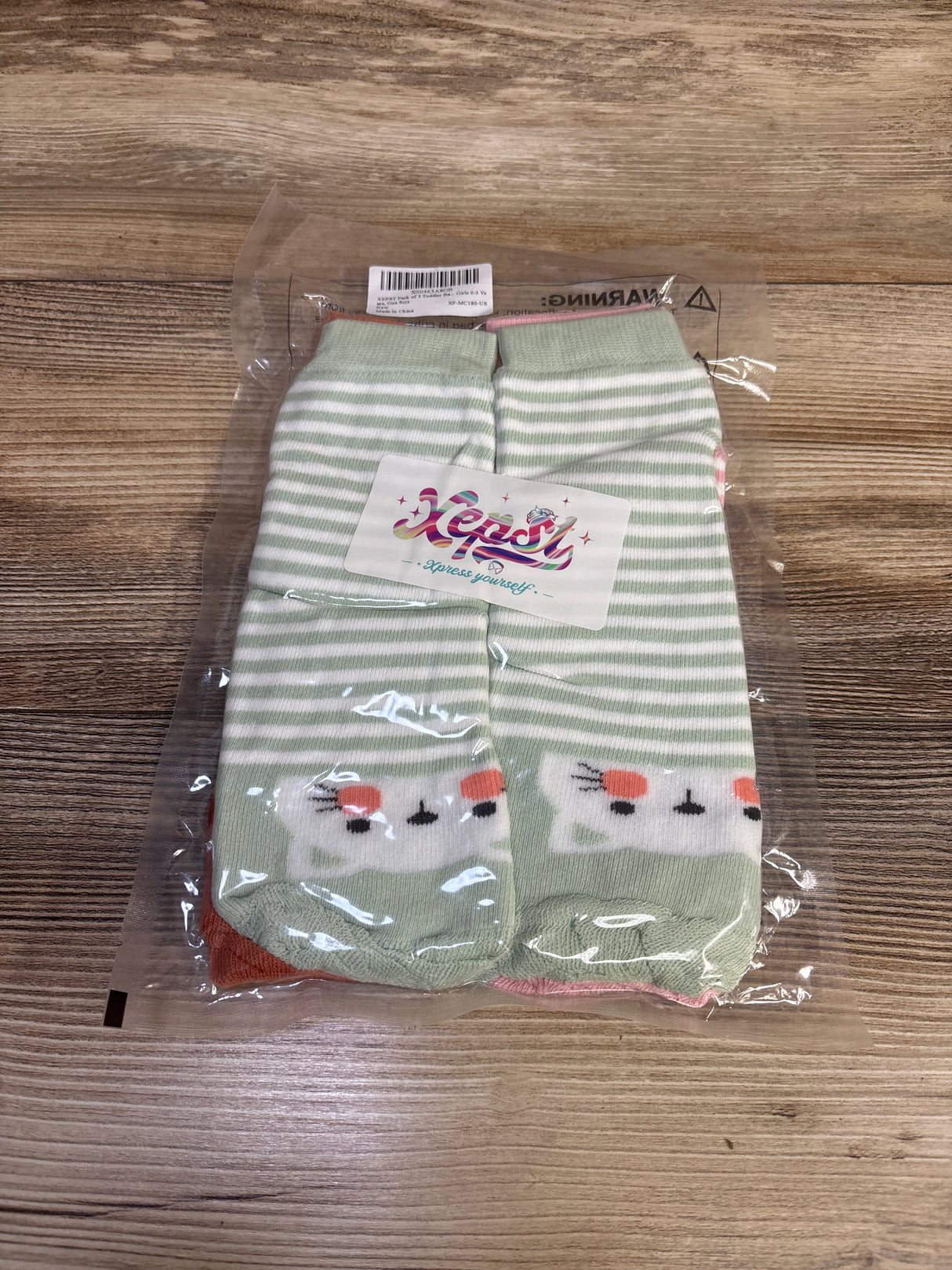 NEW XEPST 3pk Toddler Leg Warmers 0-3 Years