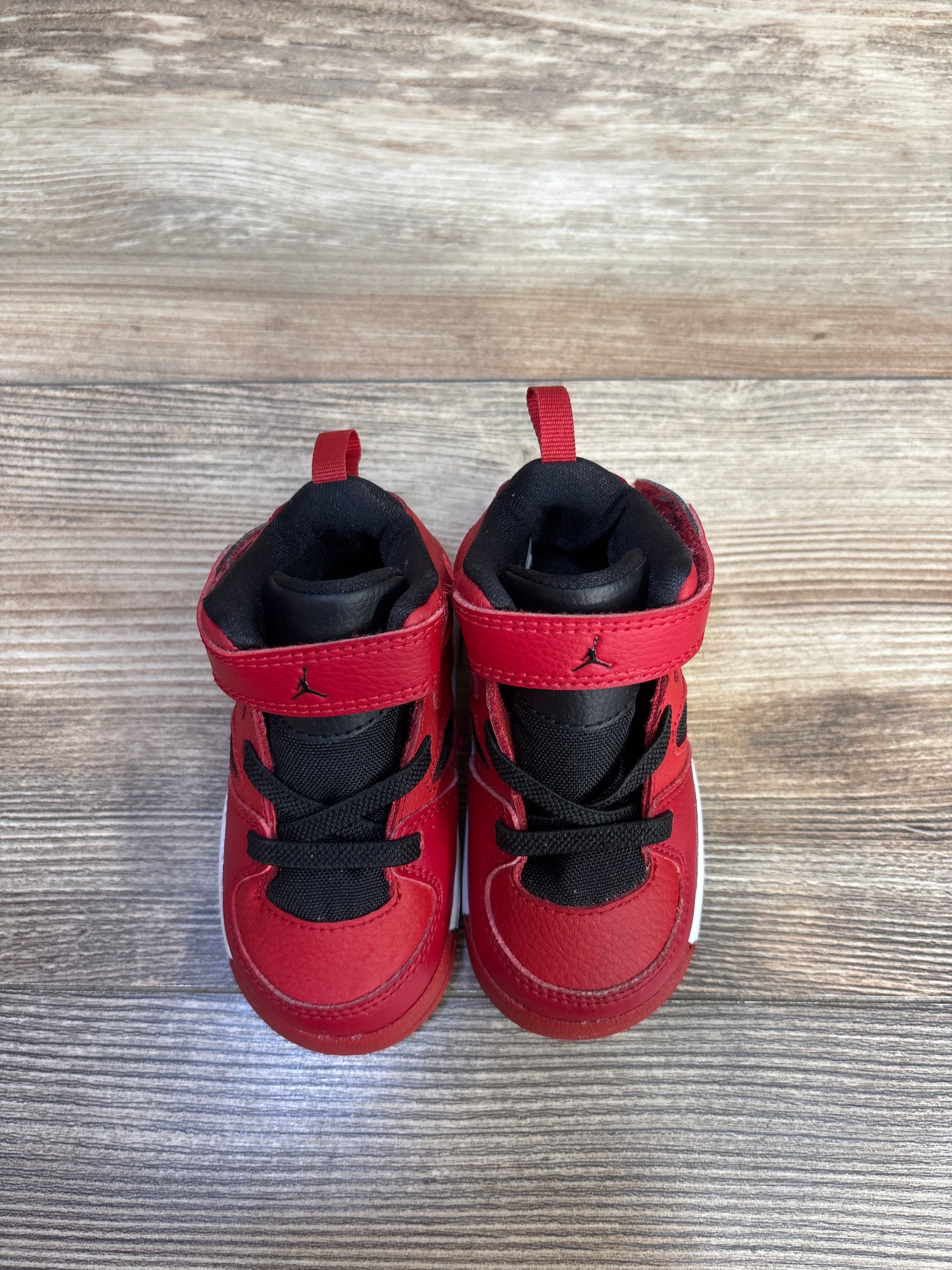 Air Jordan Flight Club 91 TD 'University Red' Sneakers sz 5c