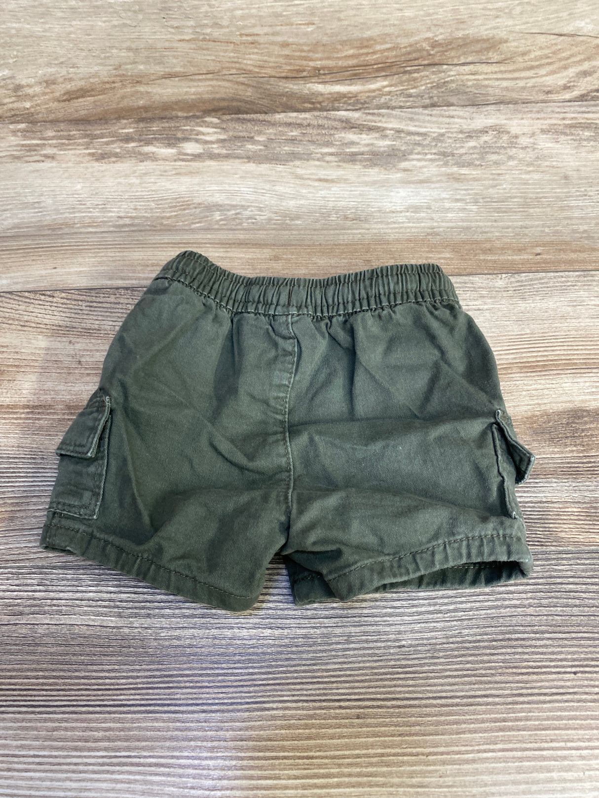 Old Navy Drawstring Cargo Shorts Green sz 3-6m