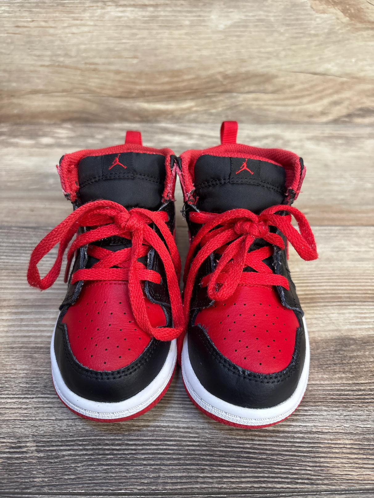 Air Jordan 1 Mid TD 'Alternate Bred' Sneakers sz 9c