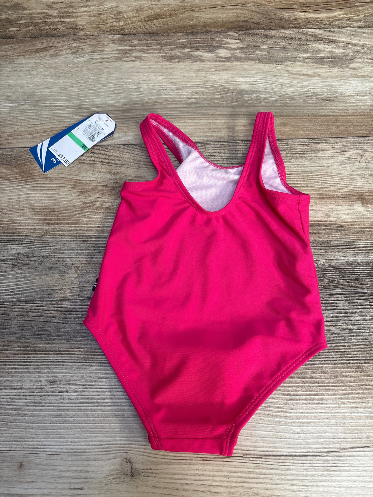 NEW Nautica 1pc Swimsuit Pink sz 18m