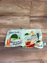 Manhattan Toys Baby Turtle In The Ocean Soft Activity Book