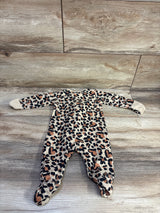 Wonder Nation Leopard Sleeper Beige sz 0-3m