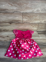 Just Play Disney 2pc Minnie Mouse Fantasy Play Costume Hot Pink sz 4-5T