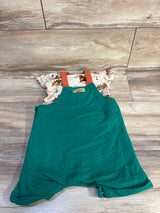 Boxlunch x Disney 2pc A Goofy Movie Lake Destiny Overall & Shirt Set Beige sz 12m