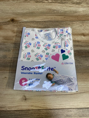 NEW Cribs For Kids Snoozzzette Wearable Blanket White sz 0-6m - Me n Mommy To Be