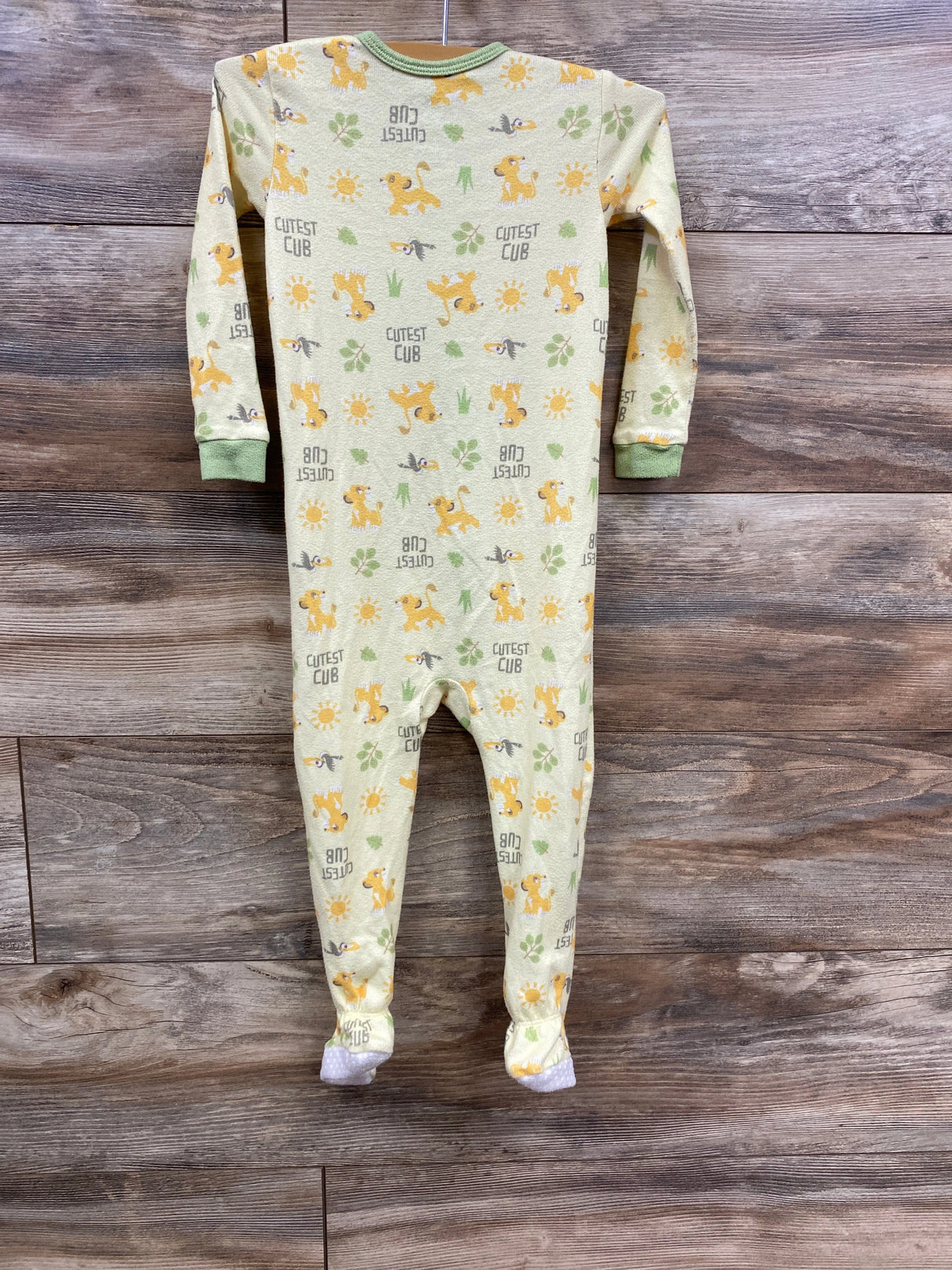 Disney Baby Sleeper Yellow sz 24m