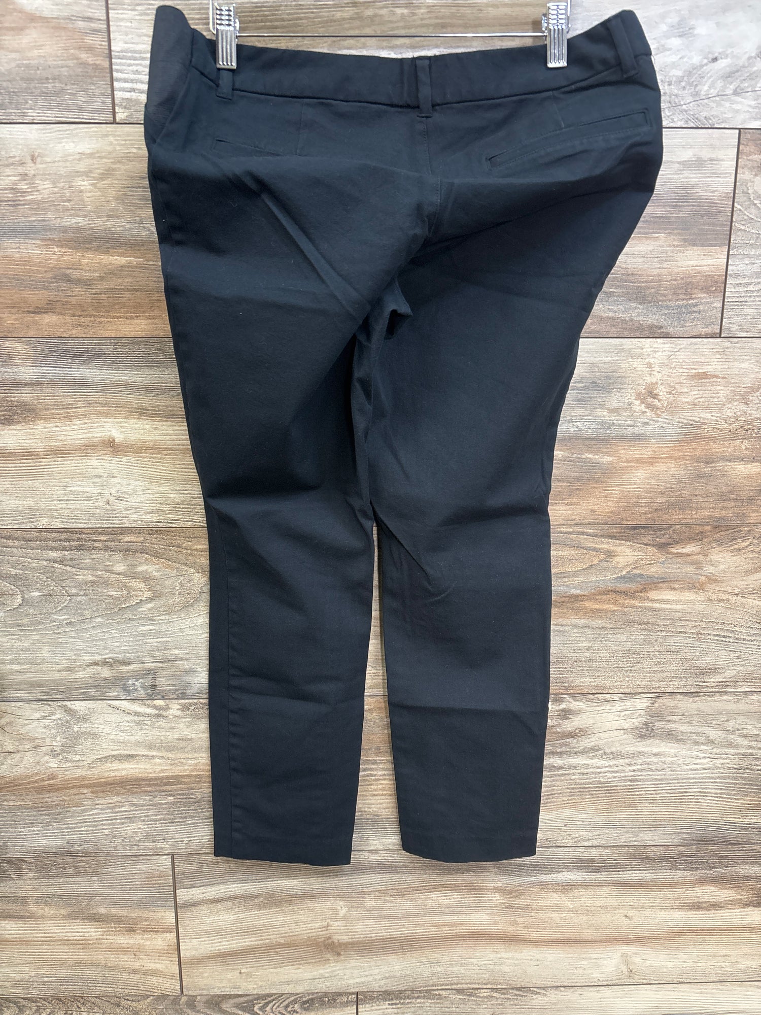 Old Navy Maternity Side Panel Pixie Ankle Pants Black sz Medium (8)