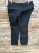 Old Navy Maternity Side Panel Pixie Ankle Pants Black sz Medium (8)